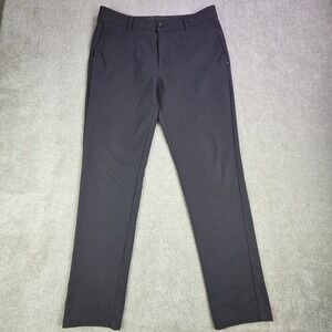 Vuori Cascade Tech Chino Mens Performance Pants Gray Slim Fit Size 34x30